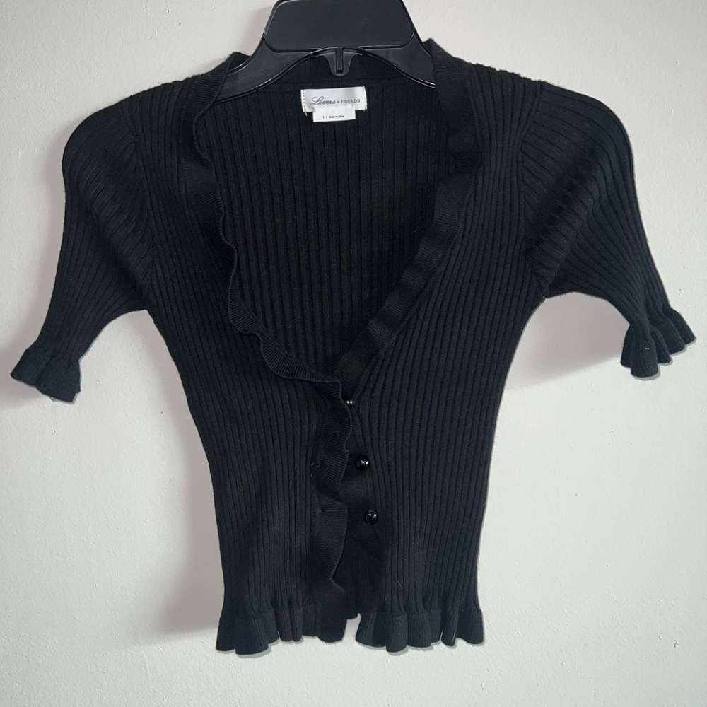 Lovers + Friends Carissa Ruffle Sweater